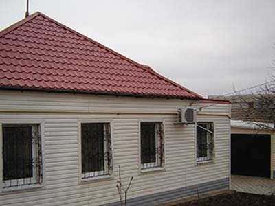 Монтаж металочерепиці Кам’янське 140м2