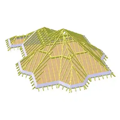 Дизайн крыши частного дома