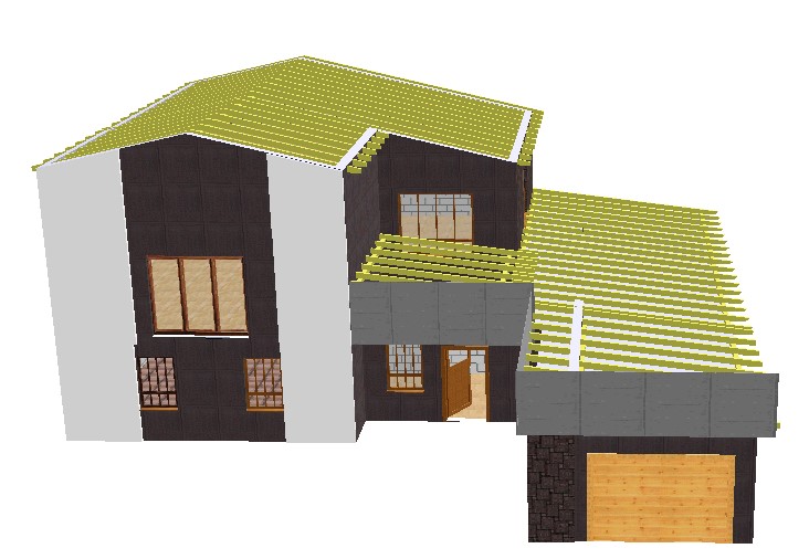 Візуалізація кроквяної системи